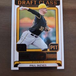Paul Skenes Rookie 2/3 Draft Class 