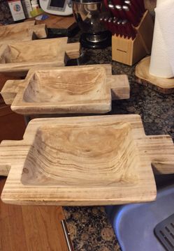 Wood trays