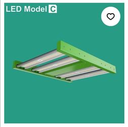 Grow Lights. Full Spectrum LED Model C L7059-100W / 4 Bars Mid