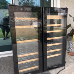 Double Door Wine Fridge - 48 Bottle 