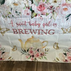 Tea party For Baby Shower Used Only  1time