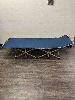 Folding Camping Cot Portable Bed 73.5”