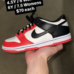 Size 4Y,4.5Y,6Y - Nike Dunk Low Chicago 75th Anniversary