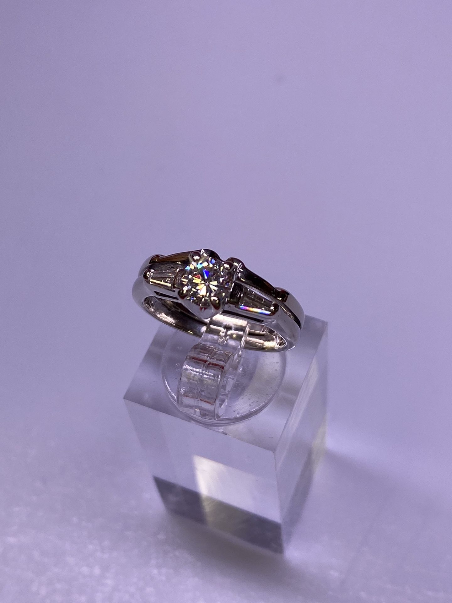 14k Diamond Wedding Set