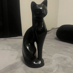 ⭐️⭐️⭐️ Black Ceramic Cat 