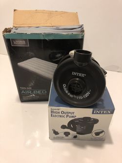 Twin Air Bed with Air Pump