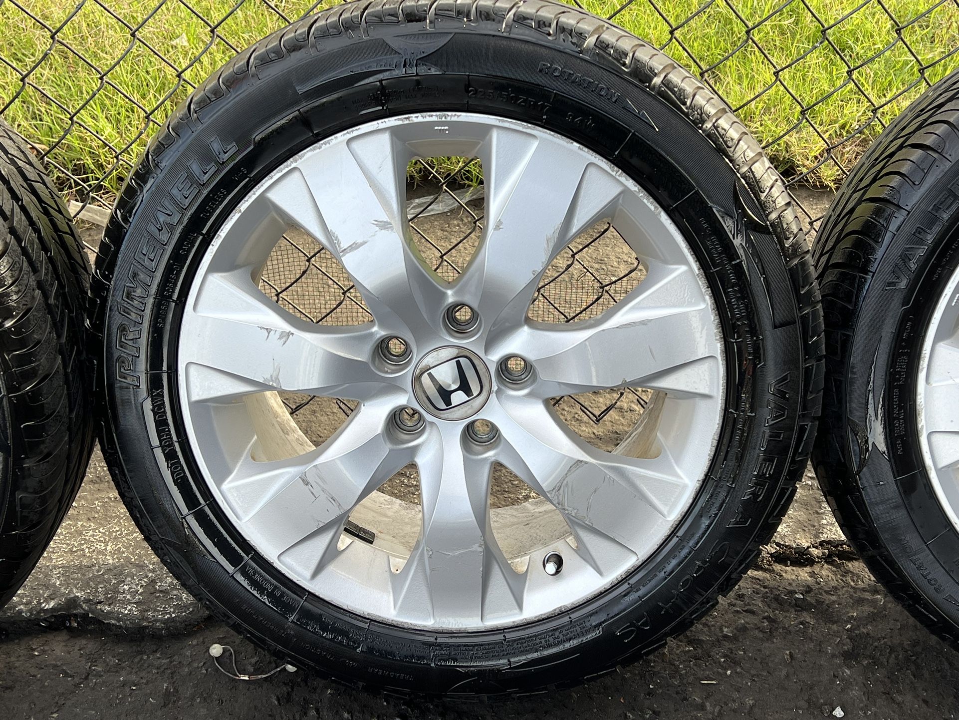 17 In Honda OEM Wheels And Tires 5x114.3 for Sale in Hayward, CA OfferUp