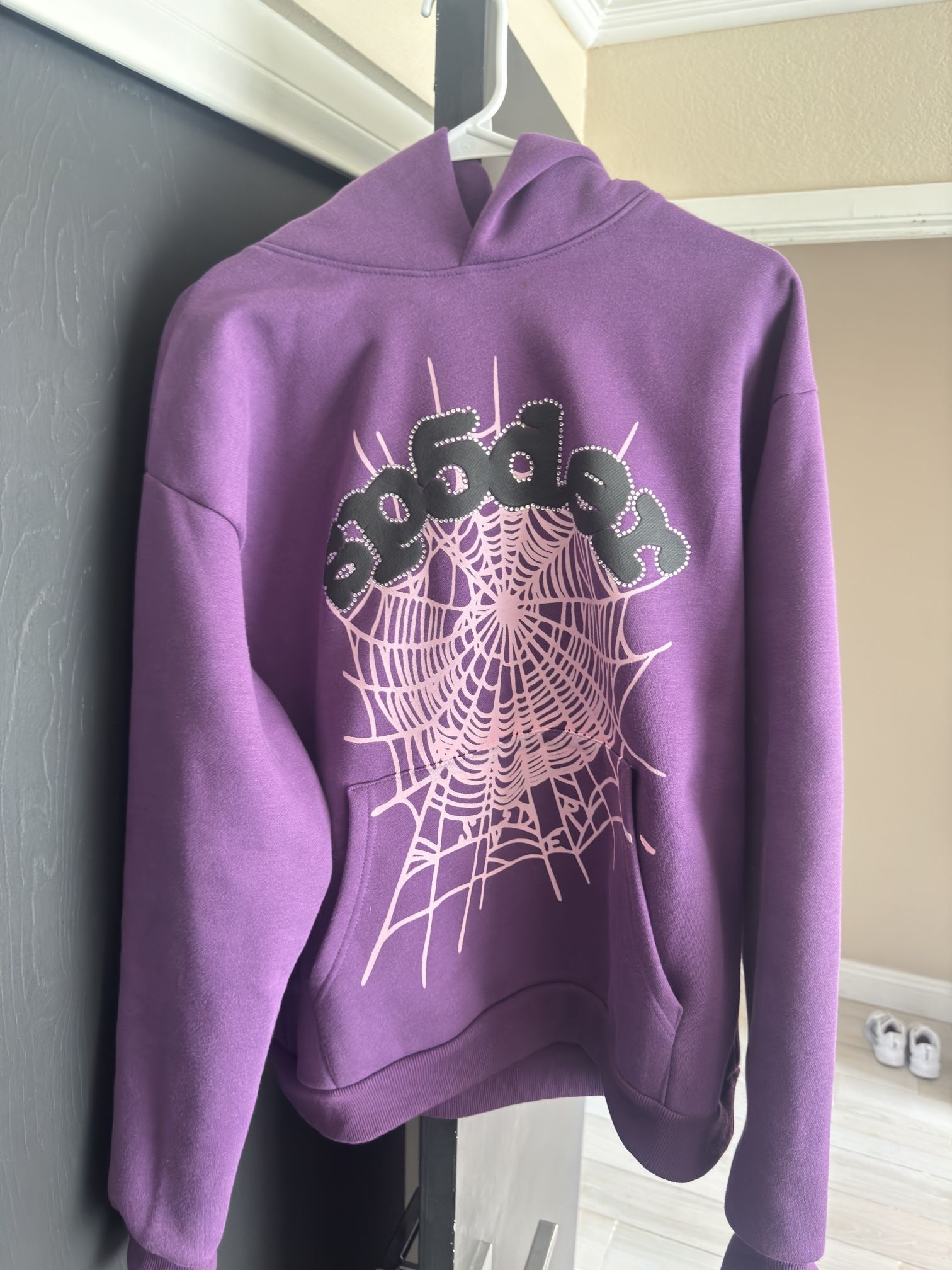 Purple Spider Hoodie