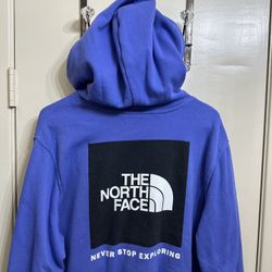  The North Face” Never Stop Exploring “Hoodie Size Large
