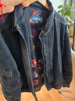 Vintage denim Iceberg clothing jacket