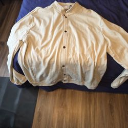 Tan Button Down Sweater