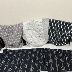 Crib Skirt And Changing Table Covers 