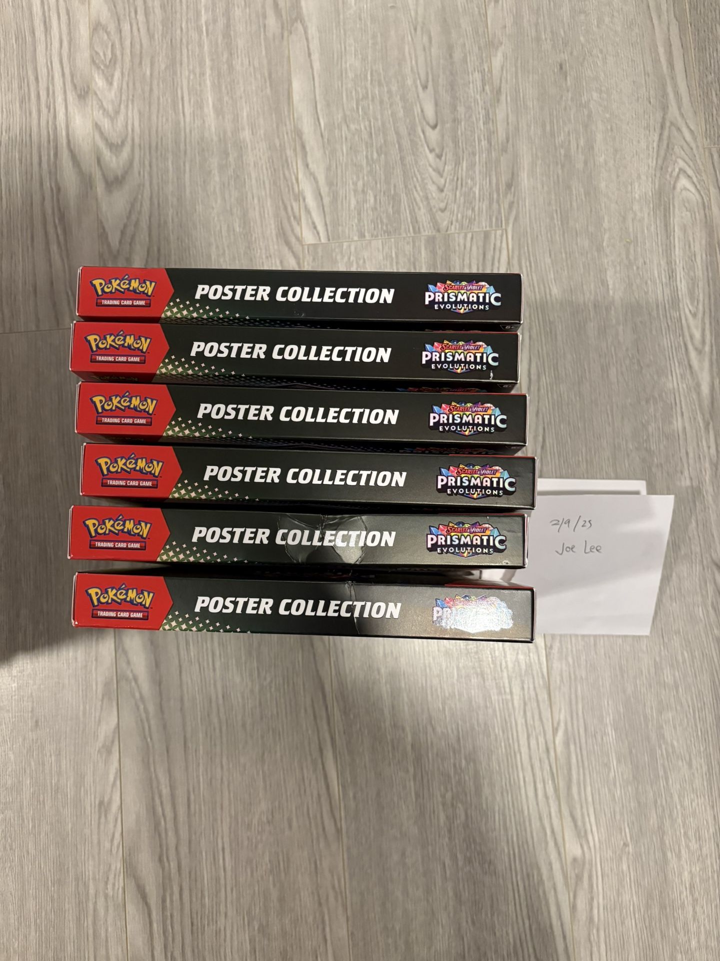Pokemon Prismatic Evolutions Poster Collection