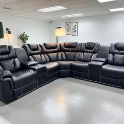 Power Recliner Black 