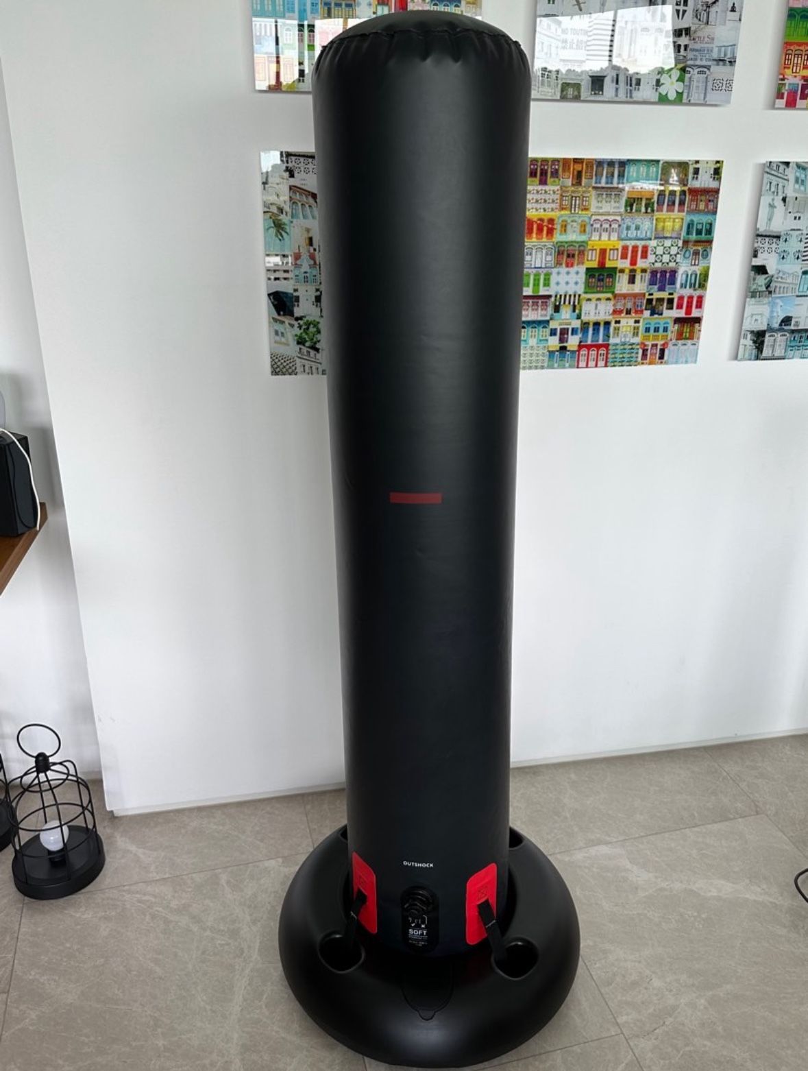 Outshock Free-Standing Inflatable Punching Bag 