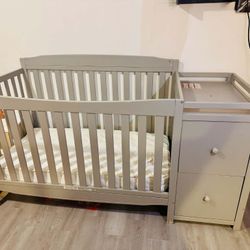 Crib Cuna Con Cajones Y Camara 