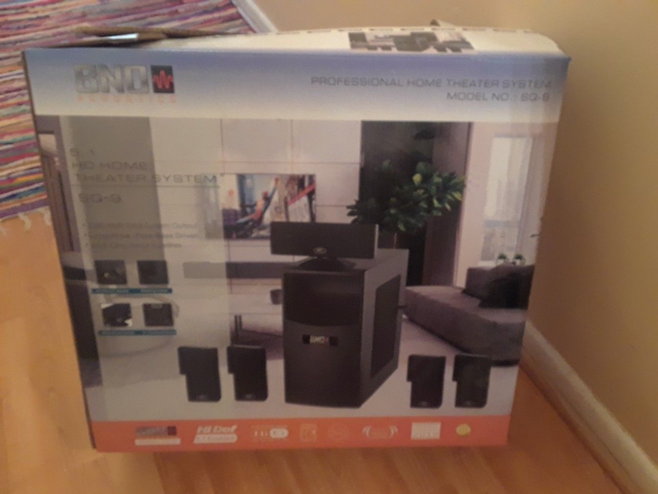 Brand New (Best offer) BNO- Home Theater system Model SQ-9