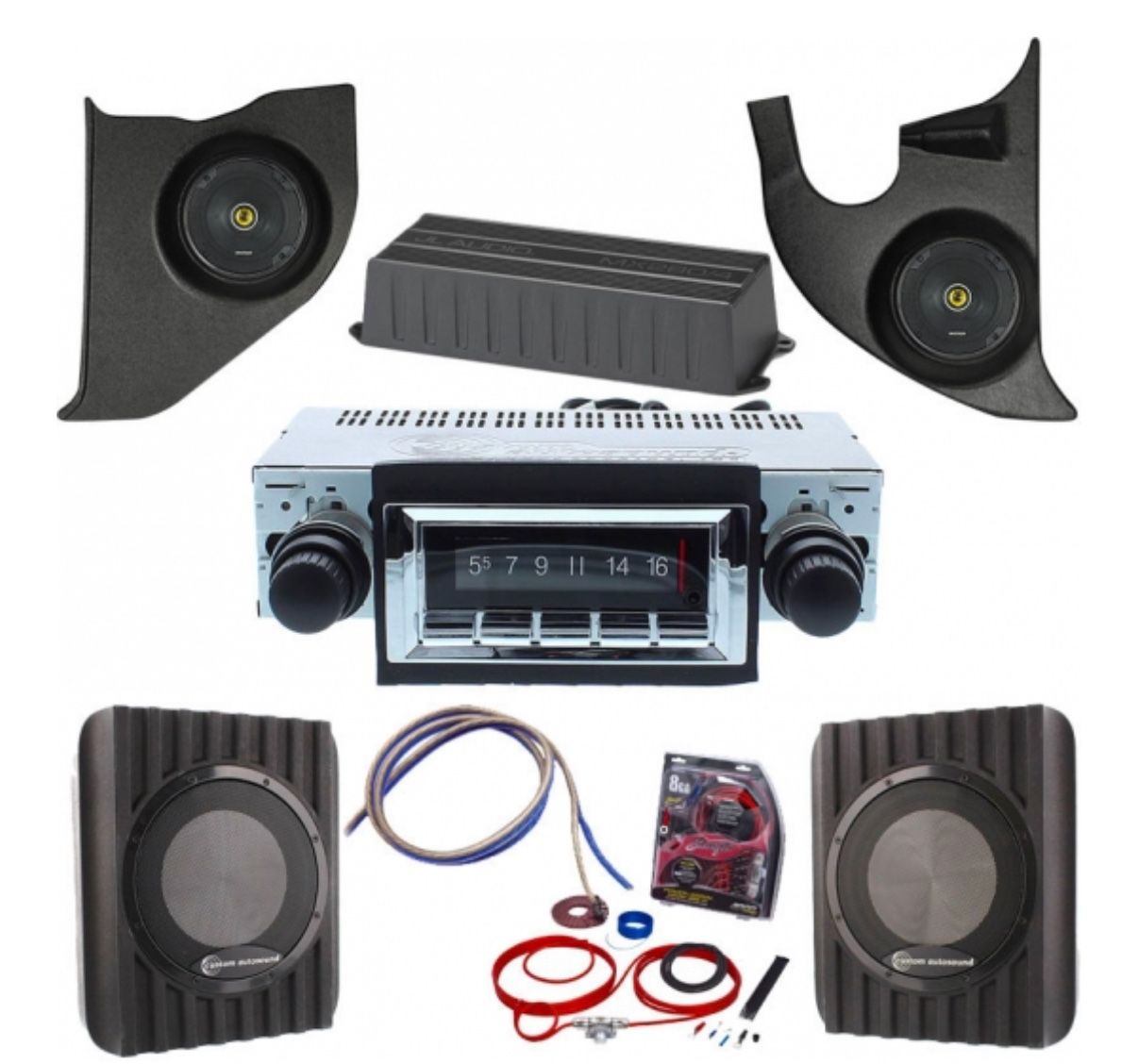 Retro sound Full Stereo System For C10 Truck