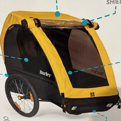 Instep Take 2 Foldable Nylon Bike Trailer  Wagon 
