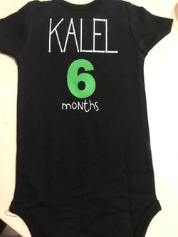 Personalized baby Onesie