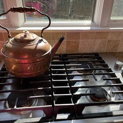 Antique Copper Tea Kettle 