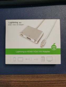 Lightning to HDMI / VGA Adapter