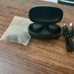 Black Onn Wireless Bluetooth Earbuds 