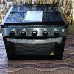 RV Gas Range Fresh Out Of The Box