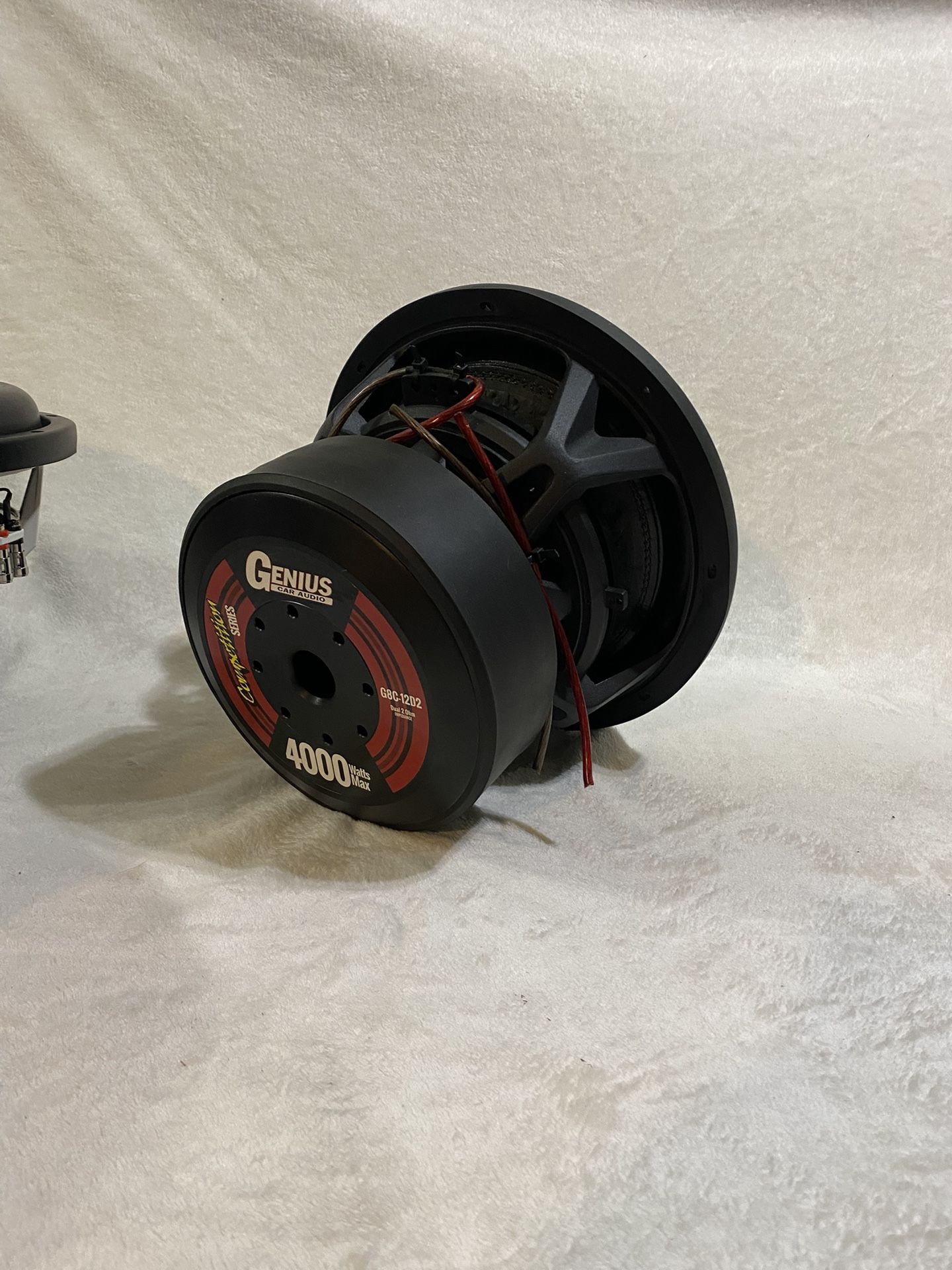Brand New 12" Genius Audio Competition 4000w Max Power Subwoofer $340 each