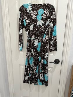 Olian Maternity Wrap Dress, Size Medium