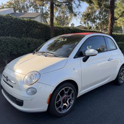 2012 500c Fiat Convertible 