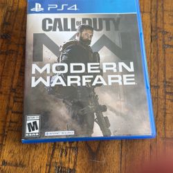 Call Of Duty Modern Warfare PS4