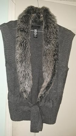 Gray vest