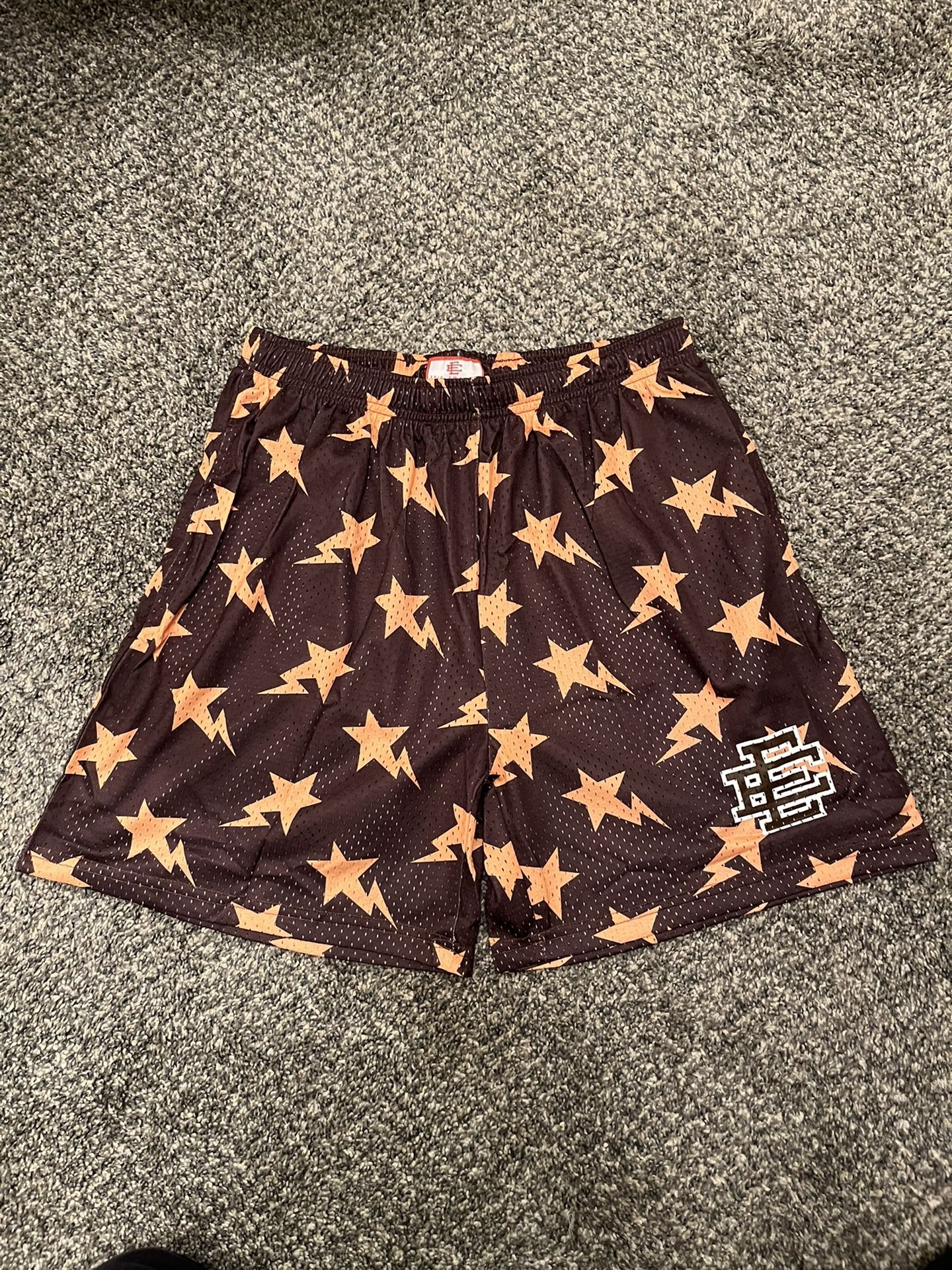 Brown Eric Emmanuel Bape Shorts