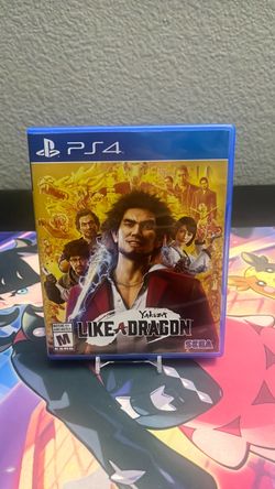 Yakuza like a dragon for ps4