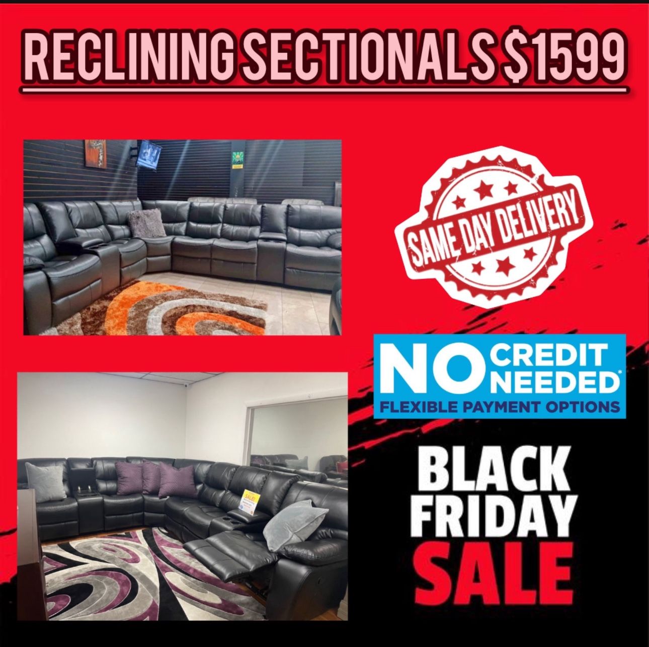 BLACK FRIDAY SALE! IN STOCK SAME DAY DELIVERY! EASY FINANCING CALL NOW
