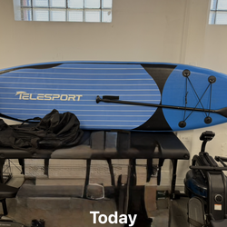 Inflatable paddle board New