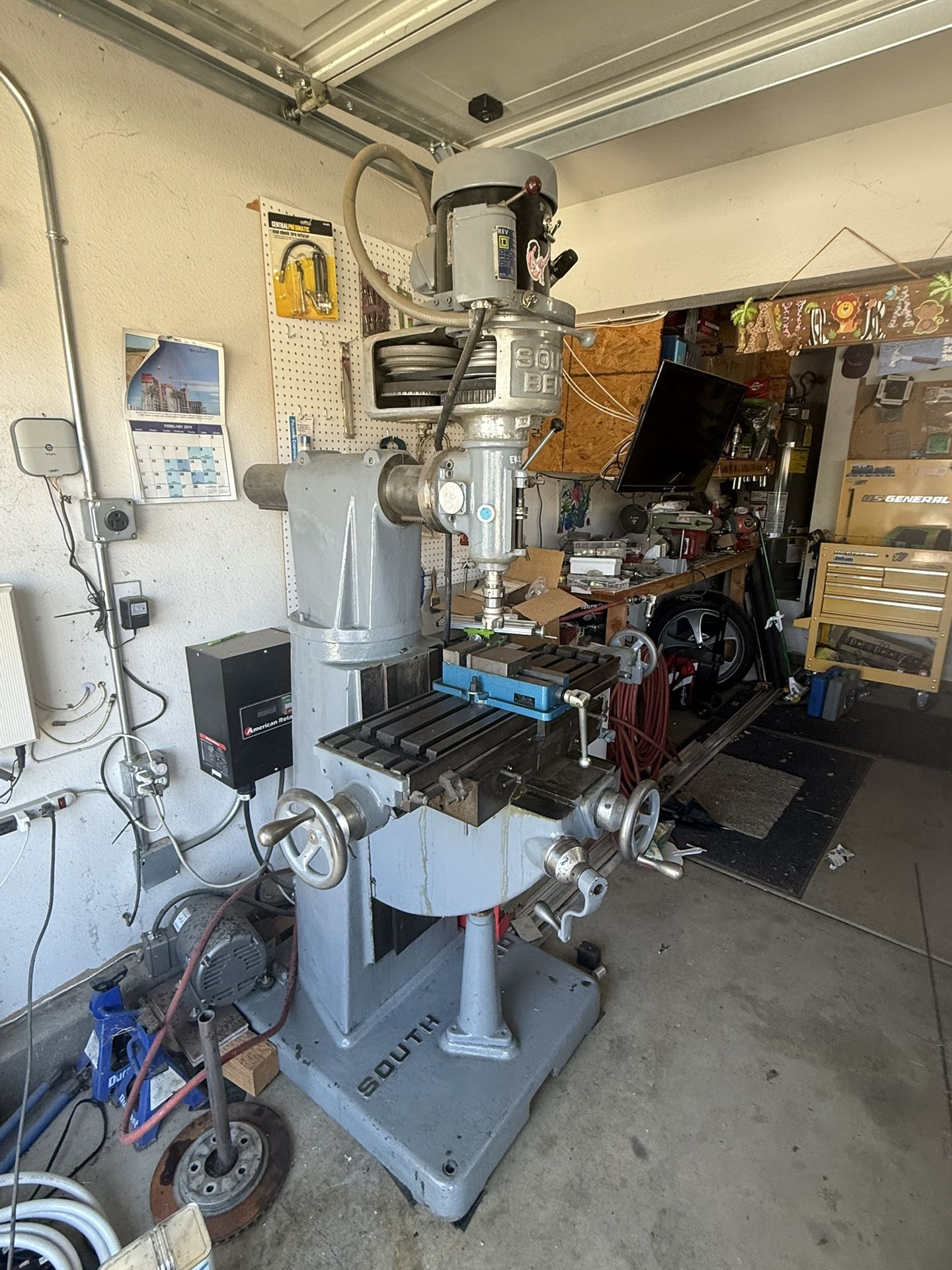 South Bend Vertical Milling Machine