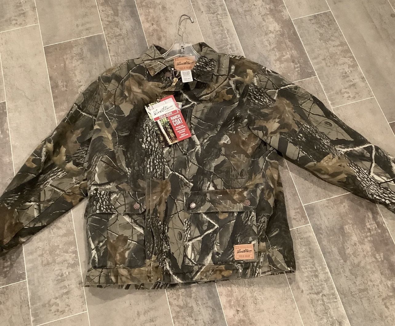 RealTree Camo Levi Strauss Field Gear Heavy Coat