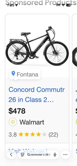 Concord Commuter s26 e-bike