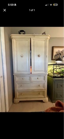 French provincial style armoire