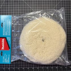 MAkita MAK192629-7 7inch Hook And Loop Wool Pad 