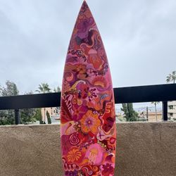Hand Painted Surfboard