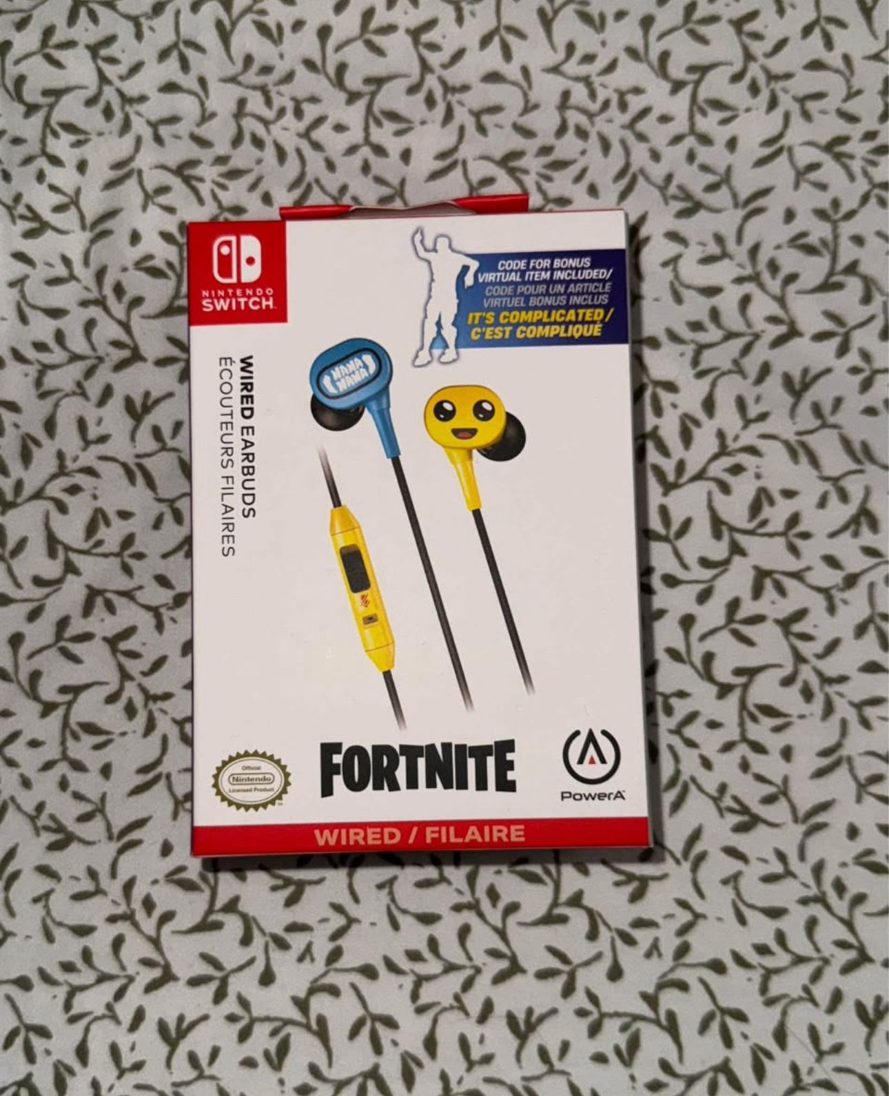 Fortnite Wired Earphones for Nintendo Switch