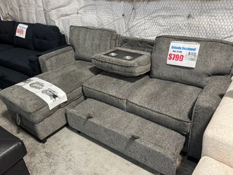 SECTIONAL SOFA BED (couch, sofa) !!NO CREDIT NEEDED !! TAKE IT HOME TODAY!! 🚛 SAME DAY DELIVERY AVAILABLE 🚚 Se Habla Español