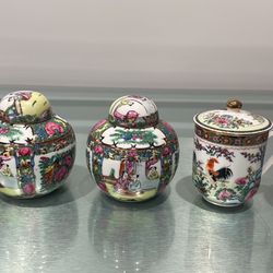 Small Oriental Vases