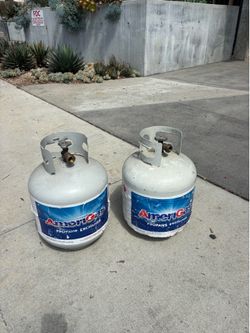 Propane tanks x 2
