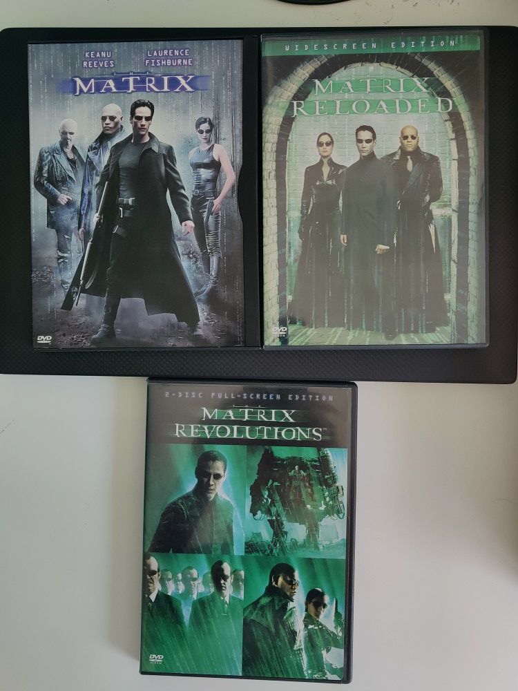 Matrix (movies 1-3 bundle) DVD version