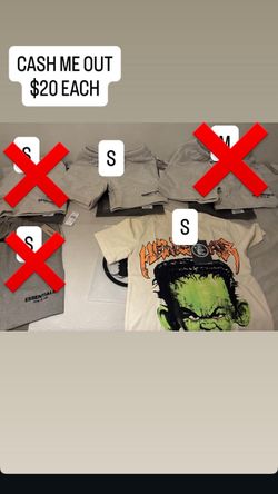 Essential shorts and hellstar shirt