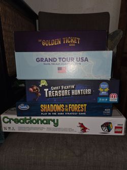 Board Games $10 each